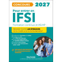Pour entrer en IFSI - Concours 2027 - Formation continue et Passerelle AS-AP