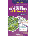 400 flashcards de Biologie BCPST 1re et 2e années, Licences, CAPES