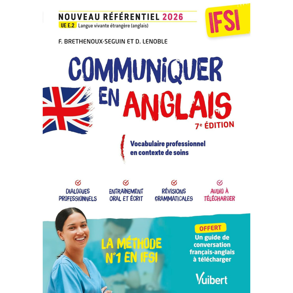 Communiquer en anglais en IFSI à l'oral et à l'écrit - Santé et soins - Nouveau référentiel IFSI 2026