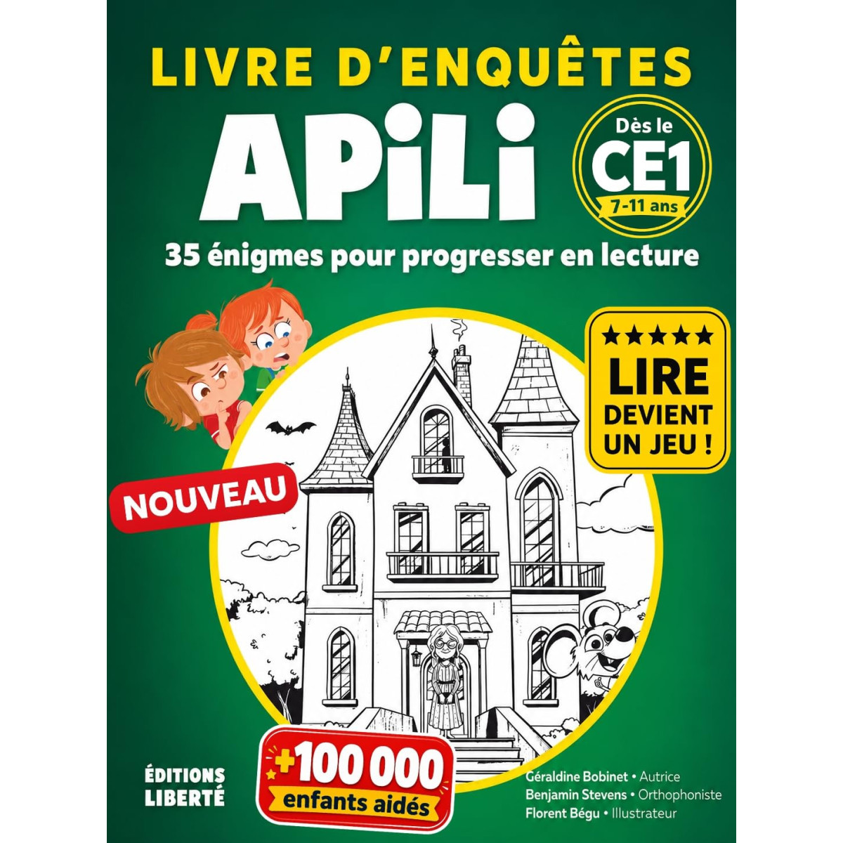 Livre d'enquêtes - 35 énigmes pour progresser en lecture