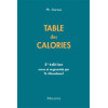 Table des calories 5e édition revue et augmentée