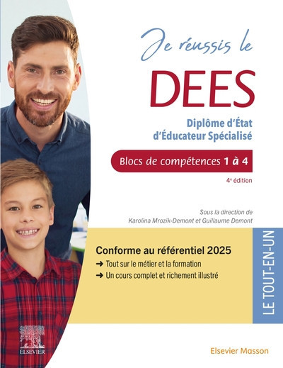 Je réussis le DEES - Diplôme d'État d'éducateur spécialisé - Socle commun + option