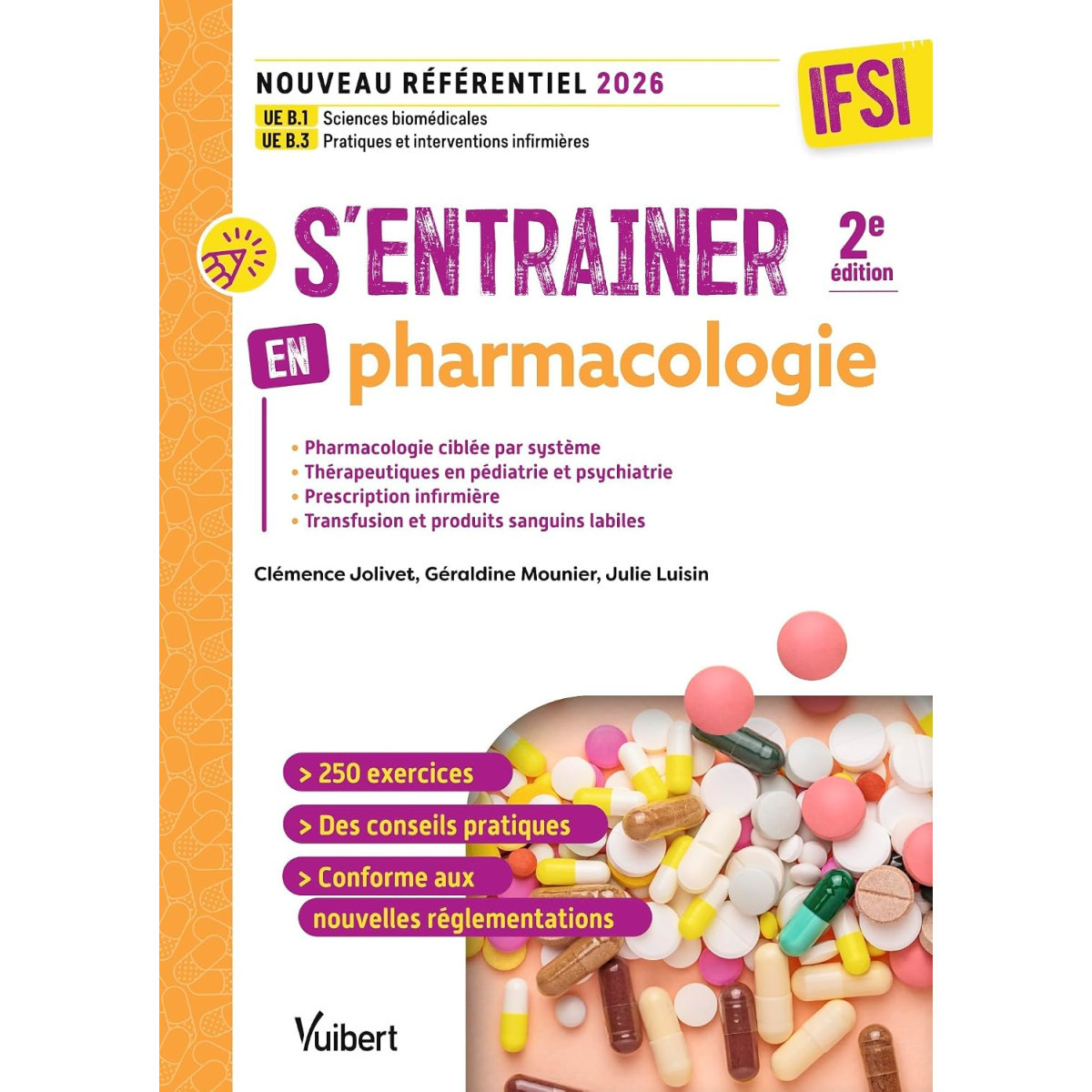 S’entraîner en pharmacologie - IFSI. Nouveau référentiel 2026 :