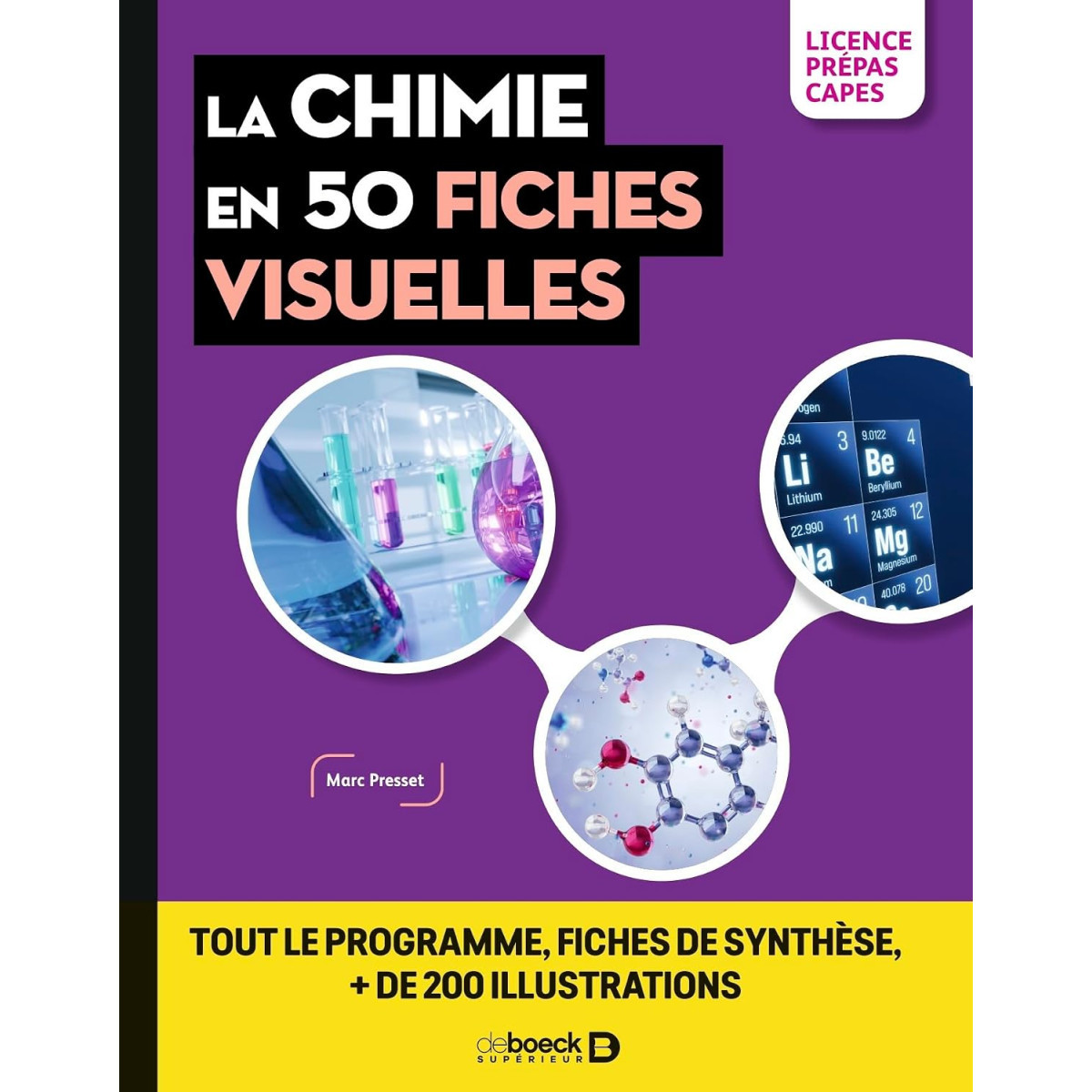 La Chimie en 50 fiches visuelles