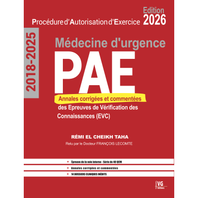 PAE de Médecine d'urgence...