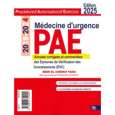 PAE de médecine d'urgence...