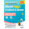 Réussir tout le calcul de doses en 30 fiches de révision et 75 entraînements - Nouveau référentiel IFSI 2026 3e édition