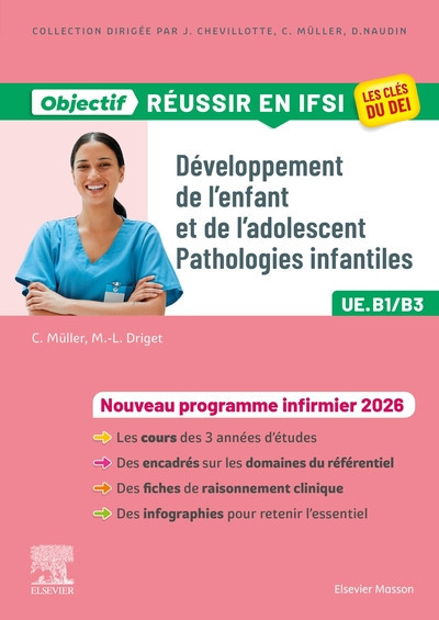Développement de l'enfant et de l'adolescent, pathologies infantiles - Nouveau programme 2026
