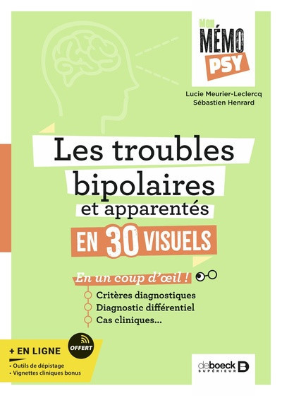 Mon mémo psy - Les troubles bipolaires et apparentés en 35 visuels
