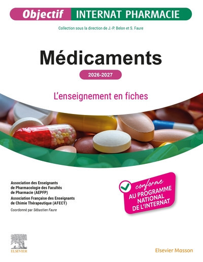 Médicaments 2026-2027 - L'enseignement en fiches