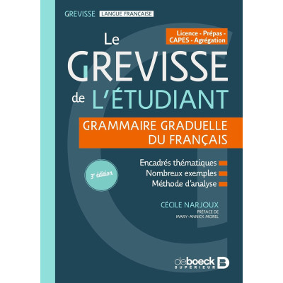 Grevisse de l'étudiant -...