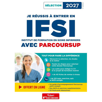 Je réussis à entrer en IFSI...