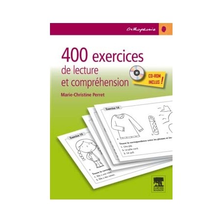 400 exercices de lecture et de compréhension + CD
