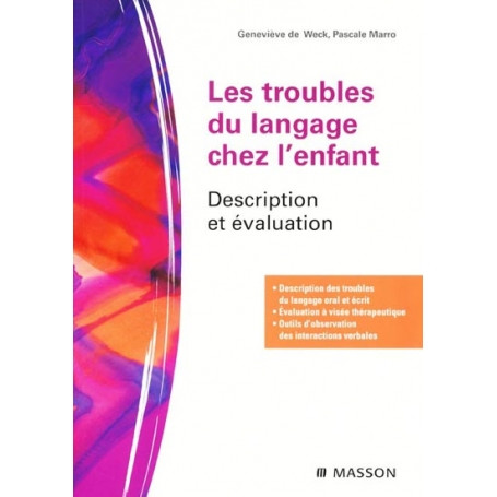 Les troubles du langage chez l'enfant