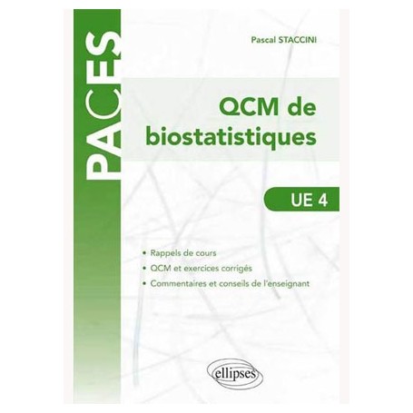 QCM de biostatistiques UE4