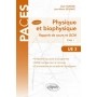 Physique et biophysique UE3, tome 1