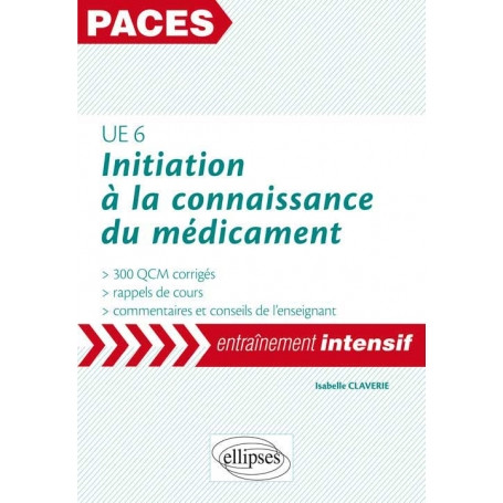 Initiation à la connaissance du médicament UE6