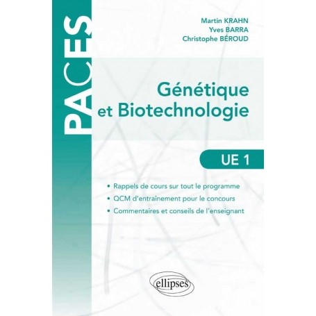 Génétique et biotechnologie UE1