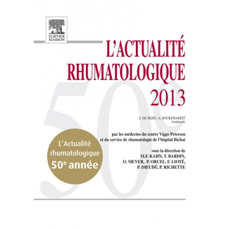 L'actualité rhumatologique 2013