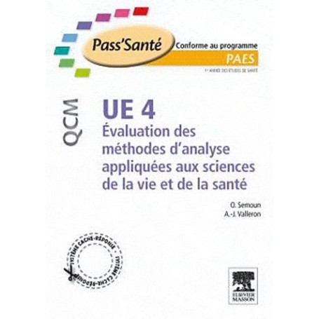 Evaluation des méthodes d'analyse appliquées aux SVT UE4