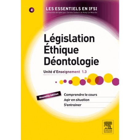 Législation, éthique, déontologie UE 1.3