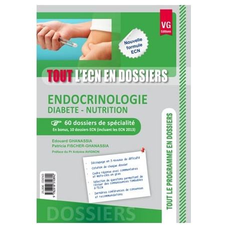 Endocrinologie, diabète, nutrition