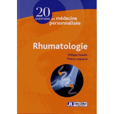 Rhumatologie 
