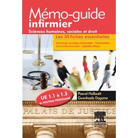 Mémo-guide infirmier UE 1.1 à 1.3