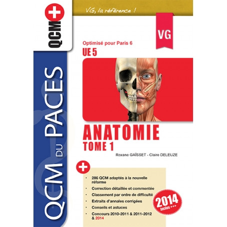 Anatomie UE5, tome 1 - Paris 6