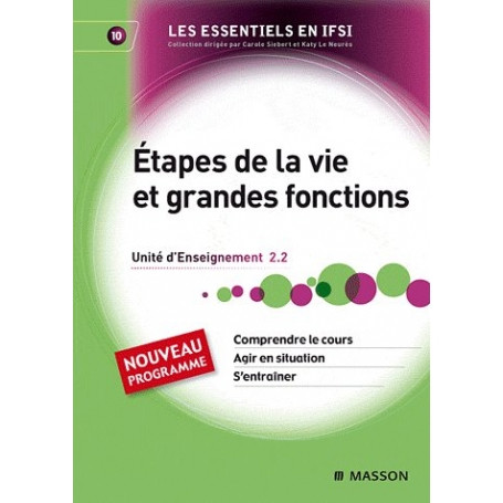 Etapes de la vie et grandes fonctions UE 2.2