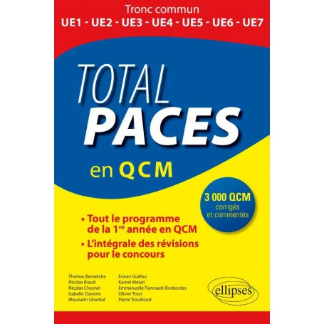 Total PACES en QCM