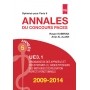 Annales 2009-2014 concours PACES UE3.1 - Paris 6
