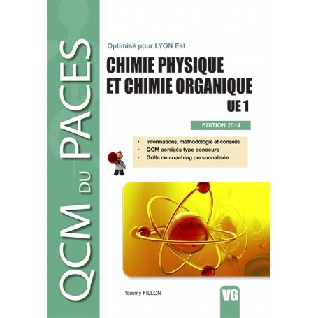 Chimie, physique et chimie organique UE1 - Lyon est
