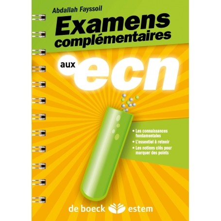 Examens complémentaires aux ECN
