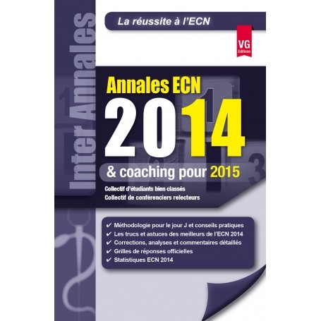 Annales ECN 2014 & coaching pour 2015