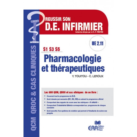 Pharmacologie et thérapeutiques UE 2.11