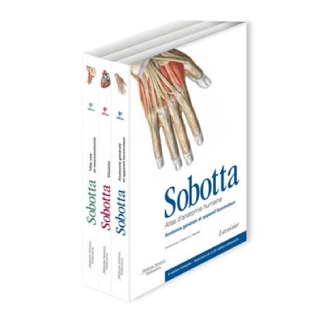 Atlas d'anatomie humaine Sobotta - Pack 3 tomes