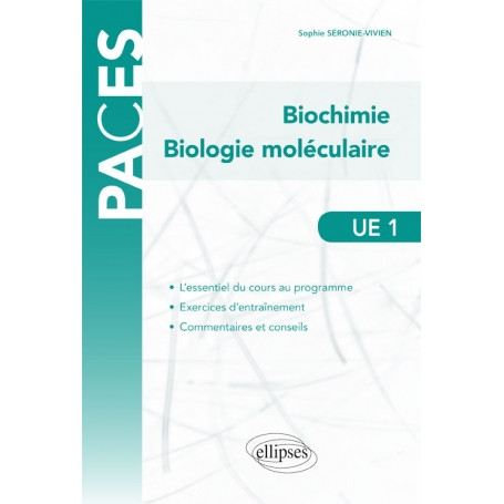 Biochimie, biologie moléculaire UE1