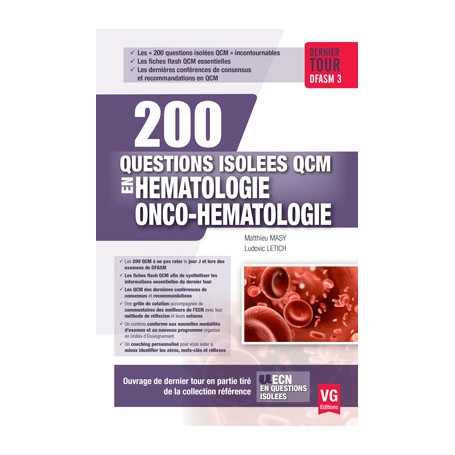 Hématologie, onco-hématologie