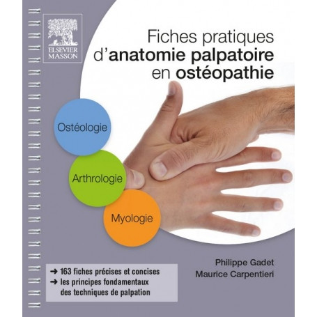 Fiches pratiques d'anatomie palpatoire en ostéopathie