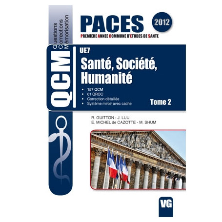 Santé, société, humanité UE7, tome 2