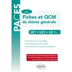 Fiches et QCM de chimie générale UE1, UE3 & UE spé pharmacie