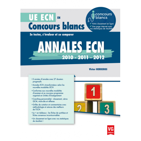 Annales ECN 2010, 2011, 2012