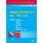 Annales officielles en QCM 1985-1994, tome 3