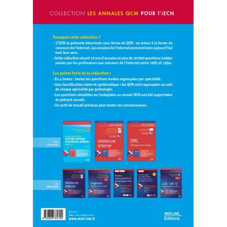 Annales officielles en QCM 1985-1994 - Tome 2