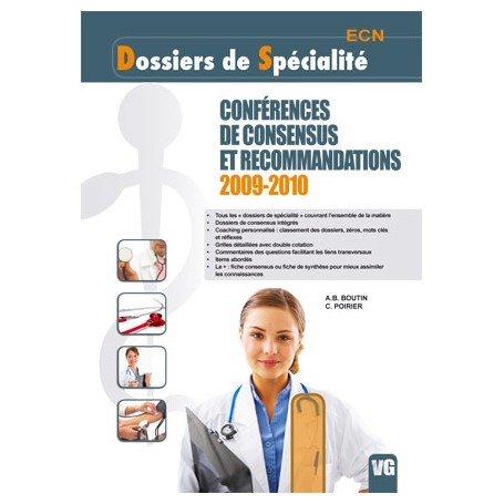 Conférences de consensus et recommandations 2009-2010