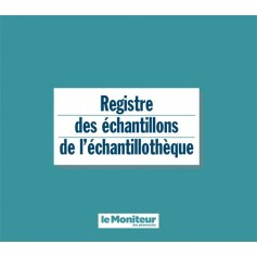 Registre des échantillons de l'échantillothèque