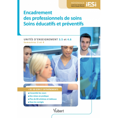 Encadrement des professionnels de soins, soins éducatifs et préventifs UE 3.5 & 5.6