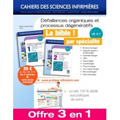 Défaillances organiques et processus dégénératifs UE 2.7 - Pack 2 volumes