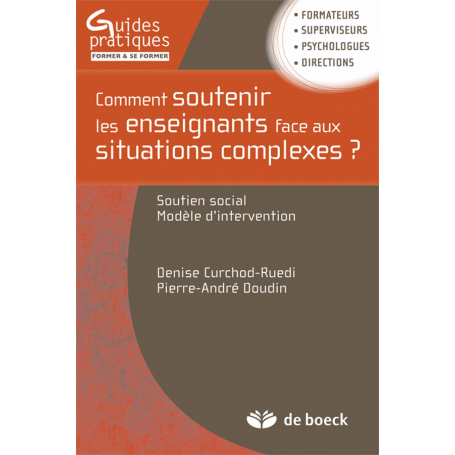 Comment soutenir les enseignants face aux situations complexes ?